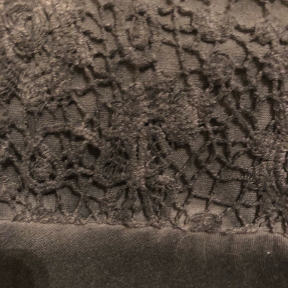 Lace-shoulder Tee- Ruff Hewn - Picture 4 of 6